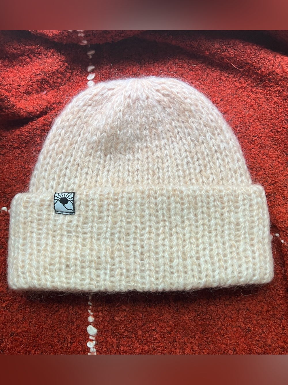 Notice the Reckless - Sandstone Mohair Beanie